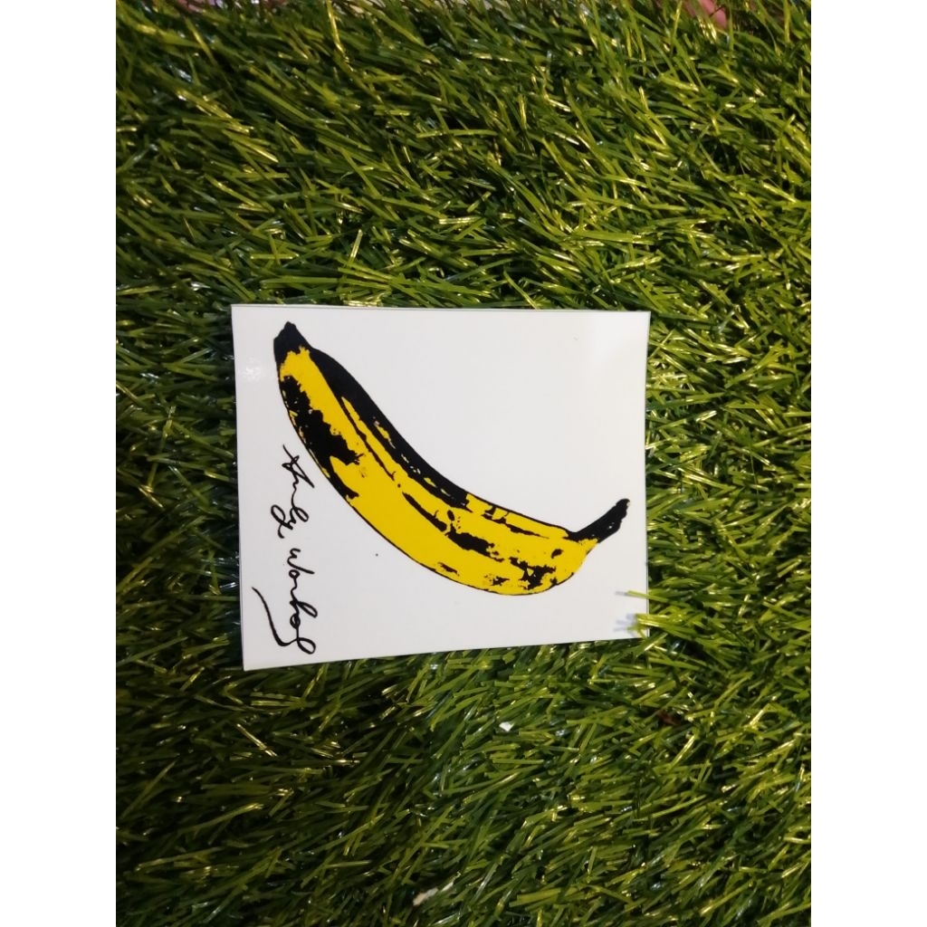 stiker vinyl Andy warhol