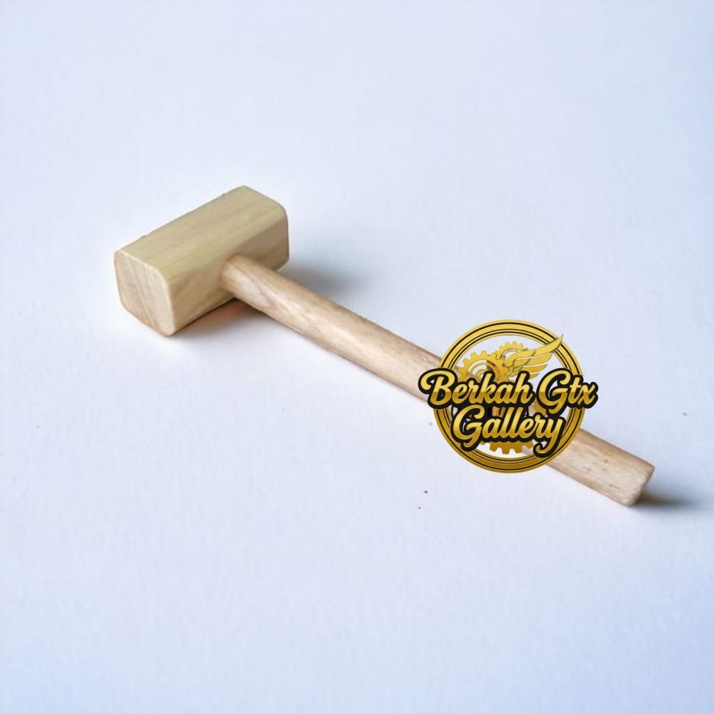Palu Ecoprint / Palu Kayu ecoprint/ Palu Pukul Kayu / Palu Kayu Sedang, Palu kayu datar