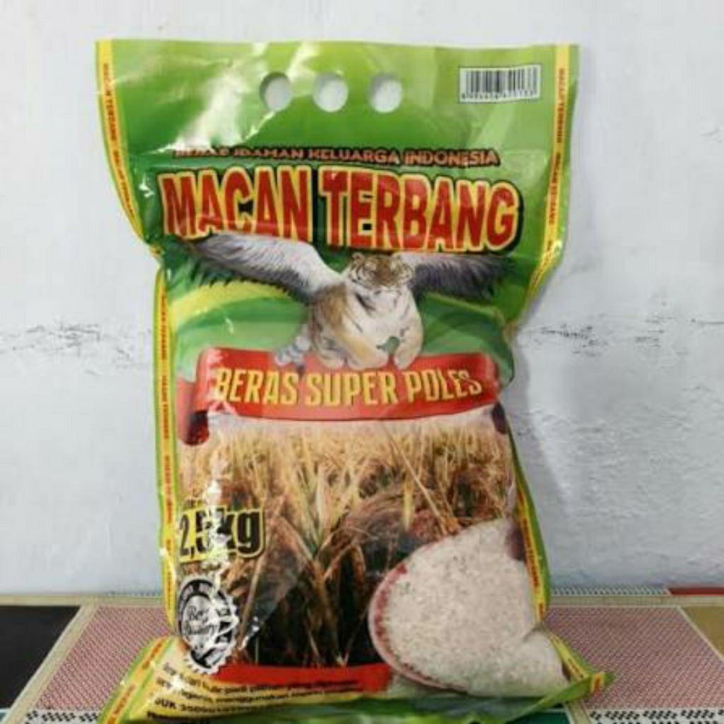 Beras Macan Terbang 5 Kilogram