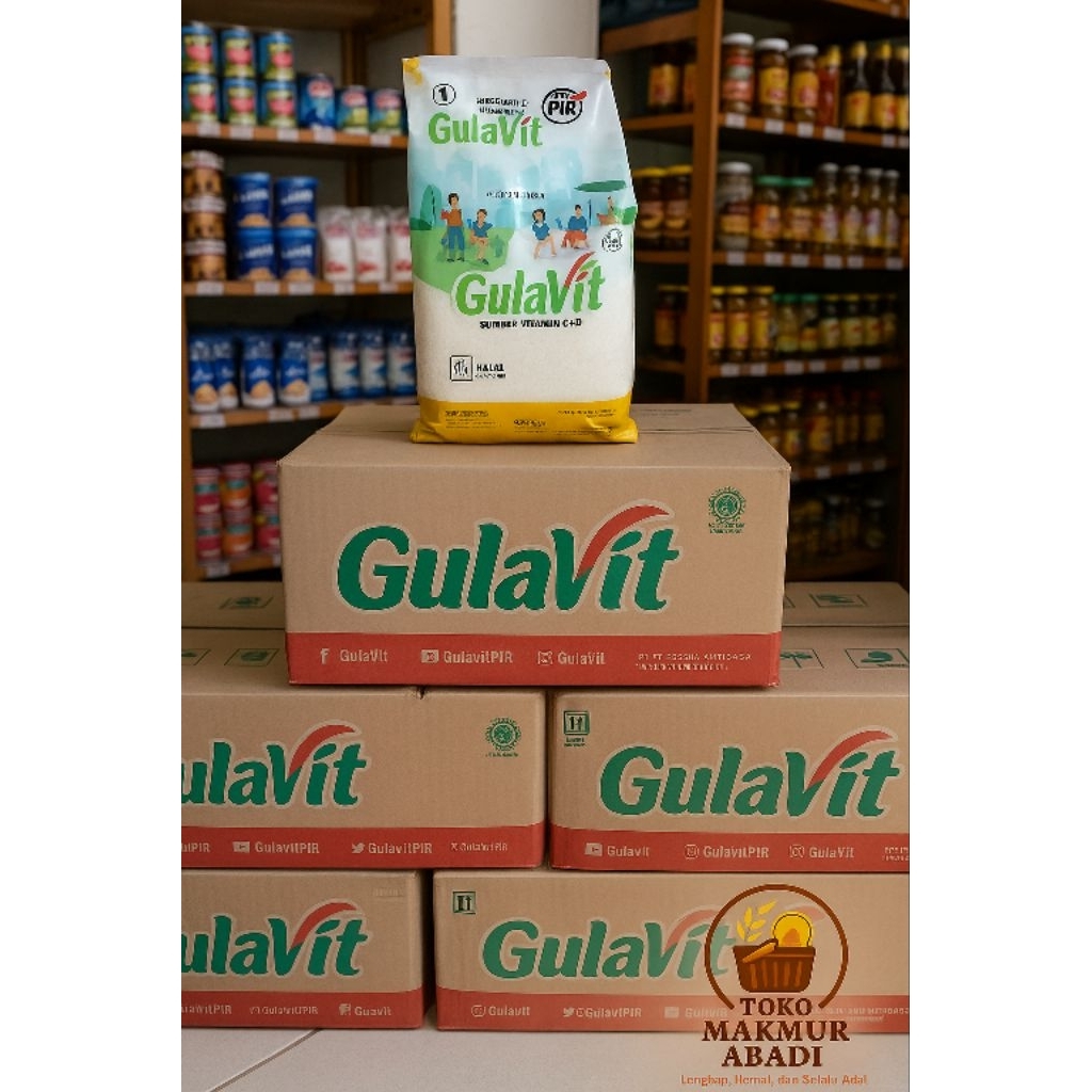 Gula Pasir Bersih GulaVit| Gula Vit Kemasan 1 Kg