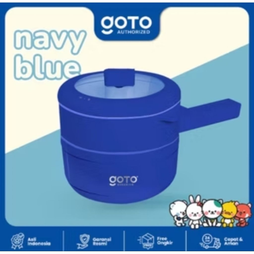 Goto electric pan ceramico // Goto panci listrik ceramik // goto panci listrik serbaguna
