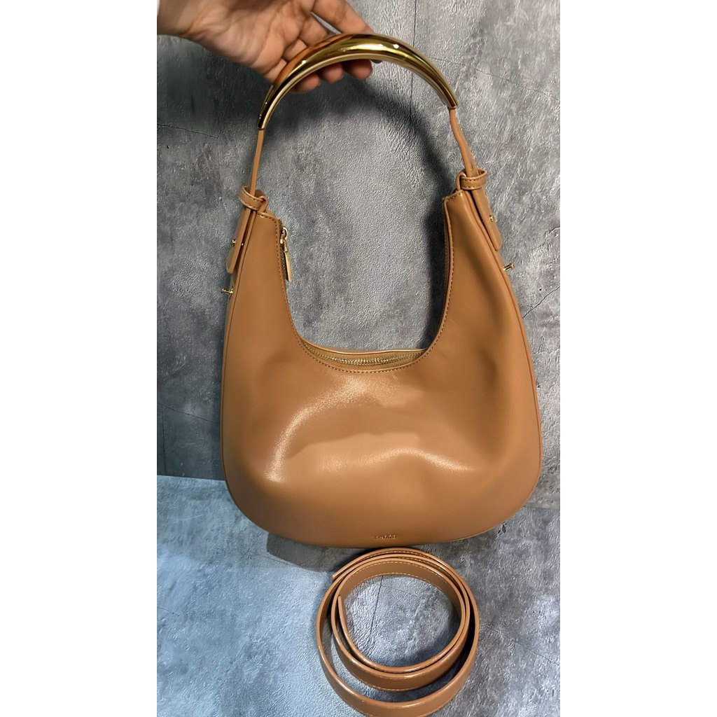 Pedro Shoulder Bag - Brown (100% Original)
