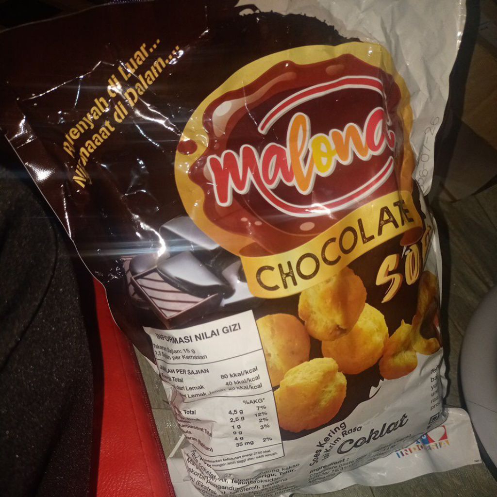 PROMO Soes malona coklat 500gr