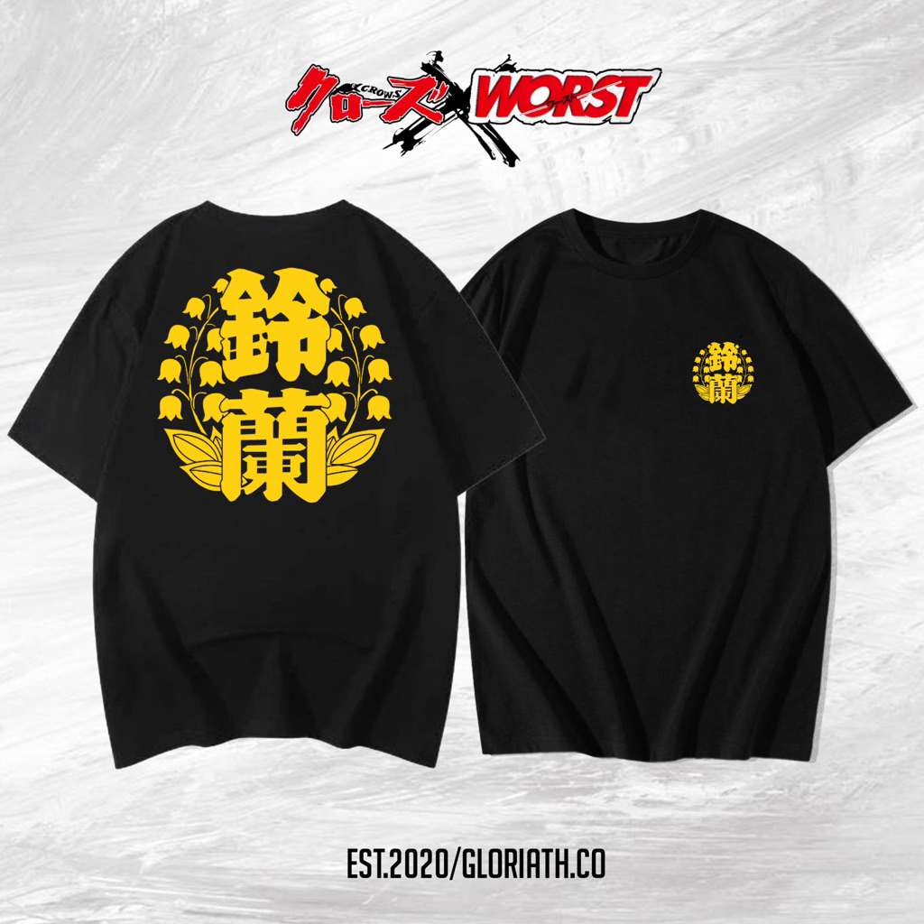 KAOS DISTRO SUZURAN HIGH SCHOOL {Crowsxworst}