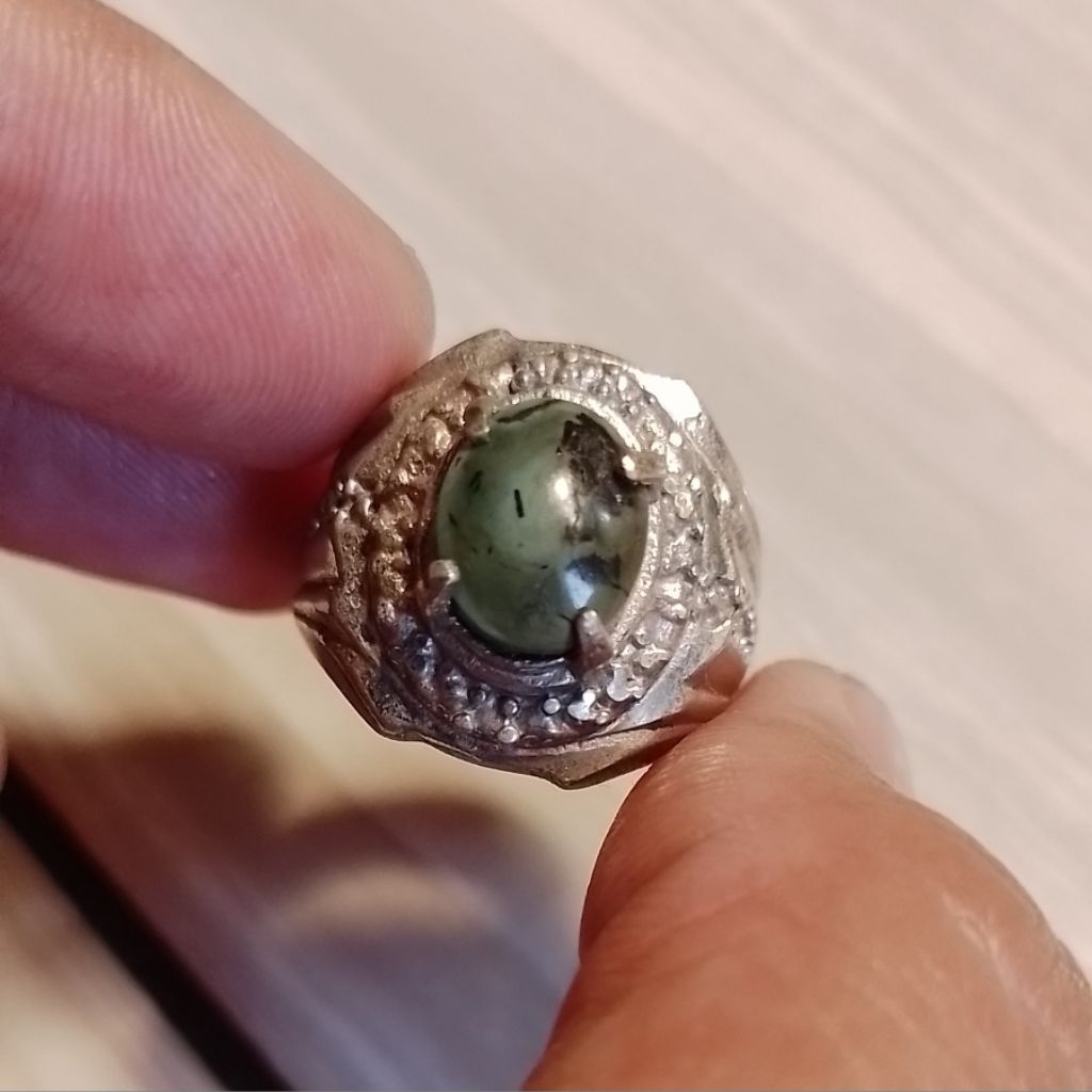 Natural Batu Pirus Hijau Hubei Xinjiang China Size Minion