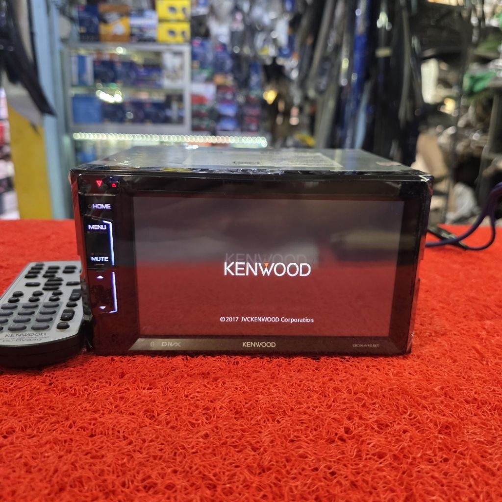 Head Unit KENWOOD DDX418BT Bluetooth USB CD Aux Radio FM AM