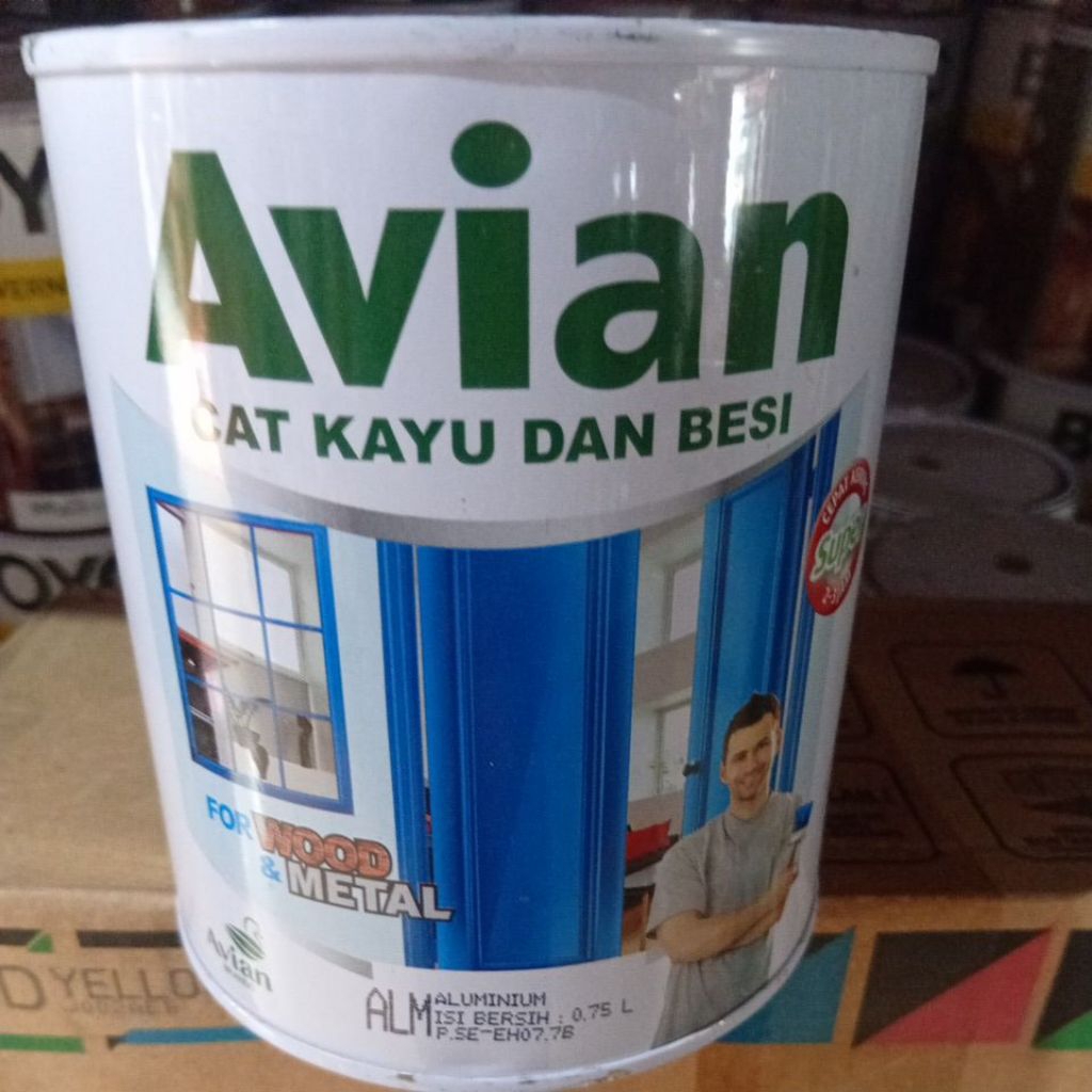 CAT BESI SILVER. ALLUMINIUM .MERK AVIAN