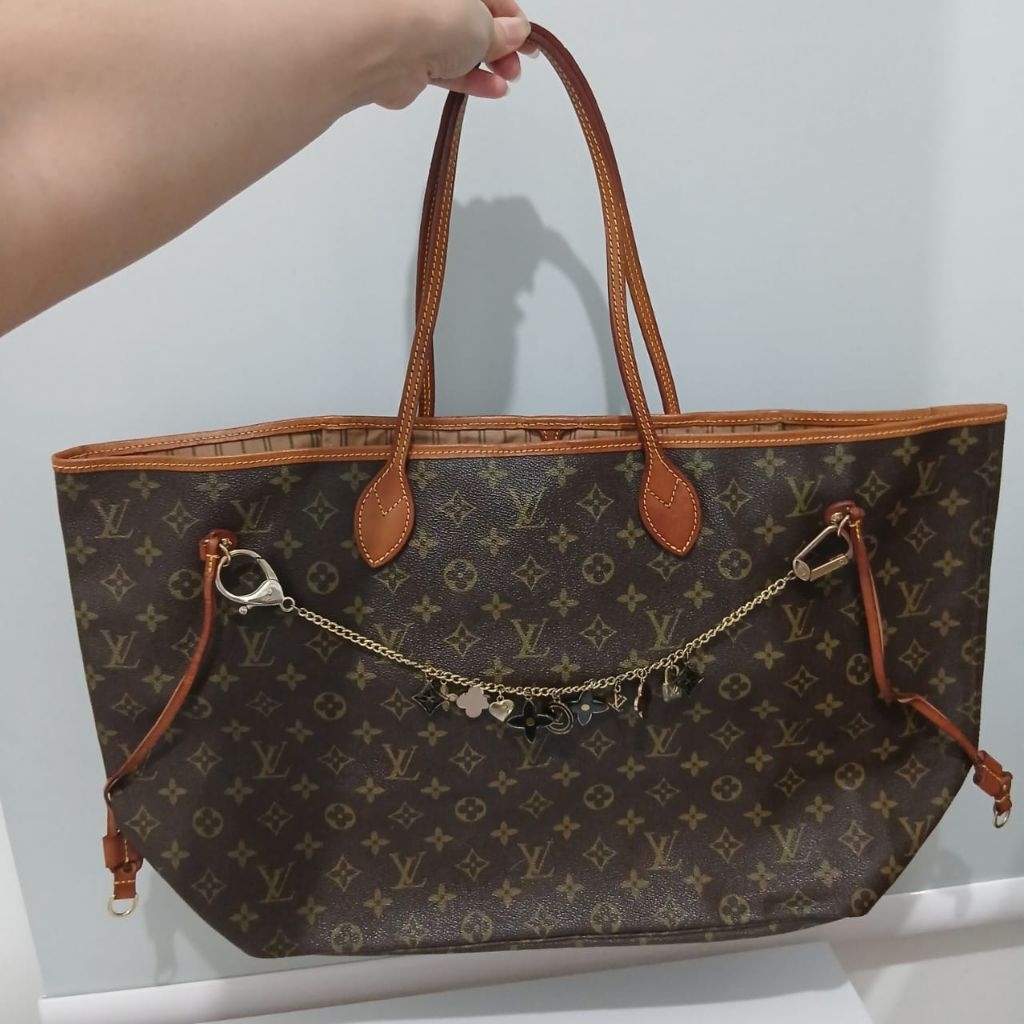 Preloved Lv mono Neverfull GM