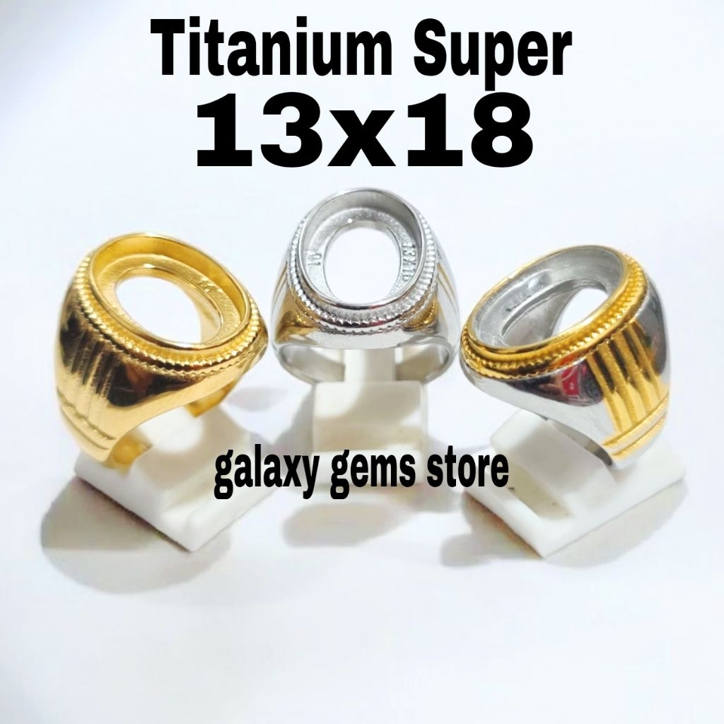Cincin Ring Emban Titanium Super