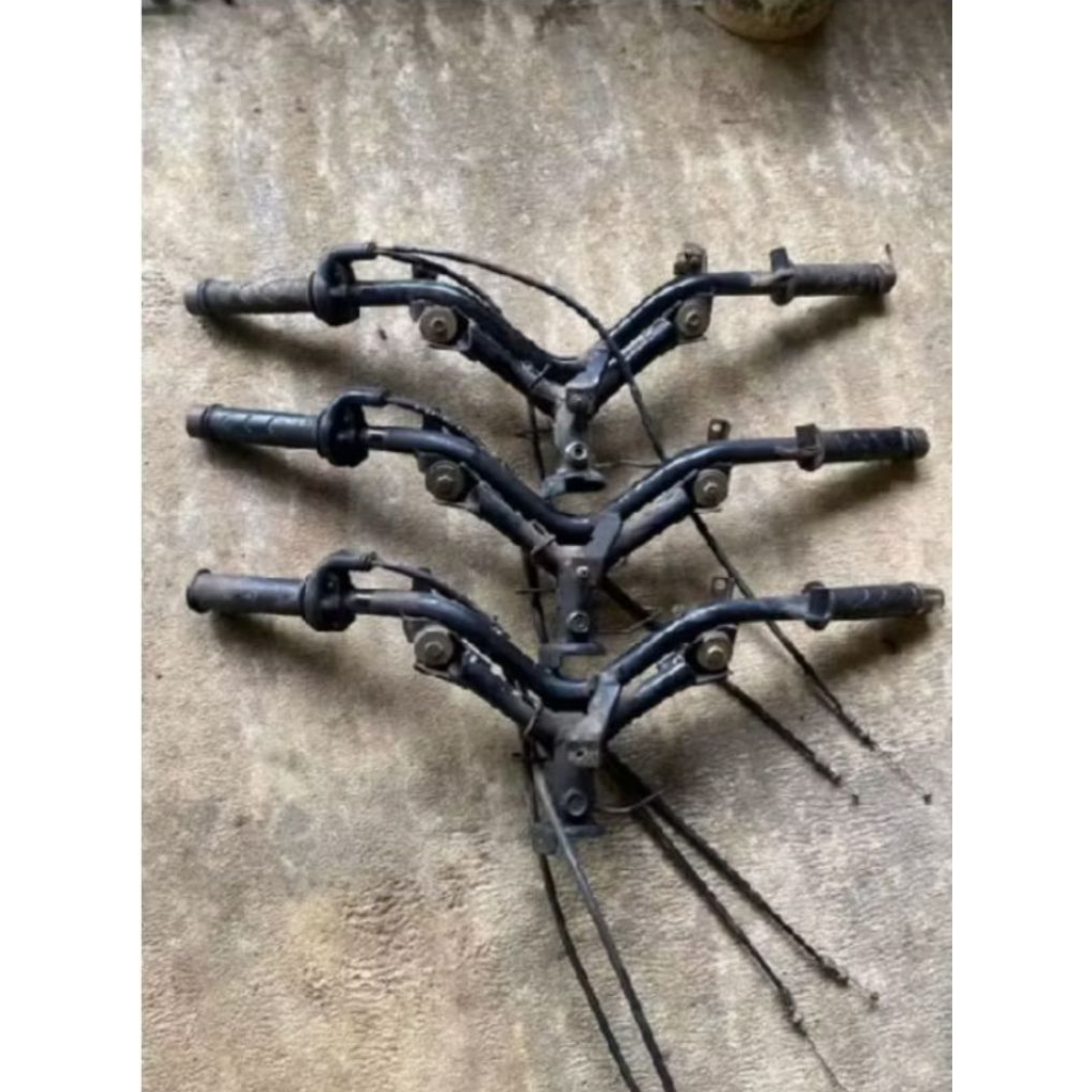 Stang Stir Honda Karisma Supra X 125 Original Copotan - Hitam