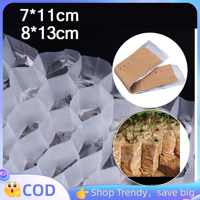 7 X 11/8x13 Cm Polybag Kecil Untuk Bibit 350 Lubang Polibag Semai Polibag Bibit Cabe Kantong Tanaman
