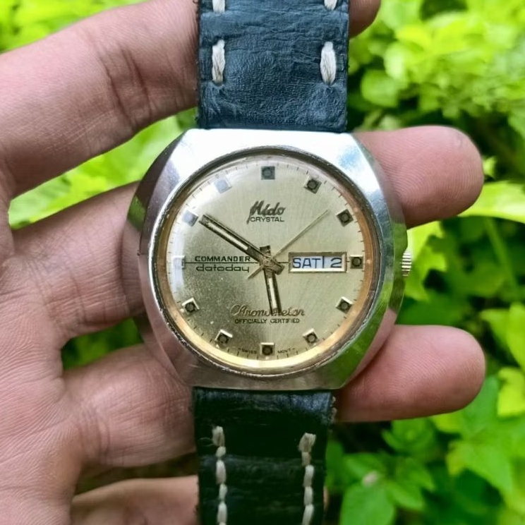 Jam Tangan Vintage Mido Commander Automatic