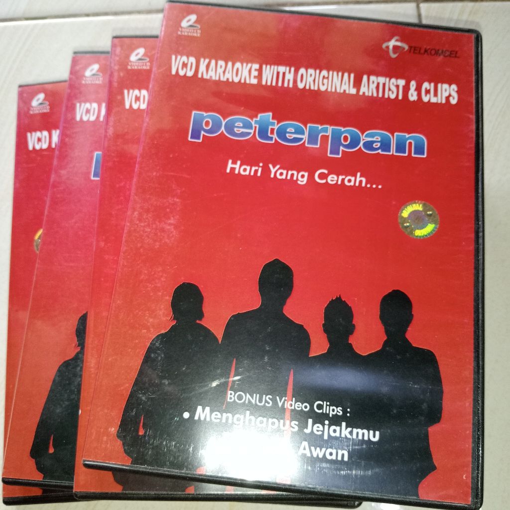 VCD Karaoke Peterpan Album Hari Yang Cerah (Botleg Edition - 100% Karaoke Klip Asli)