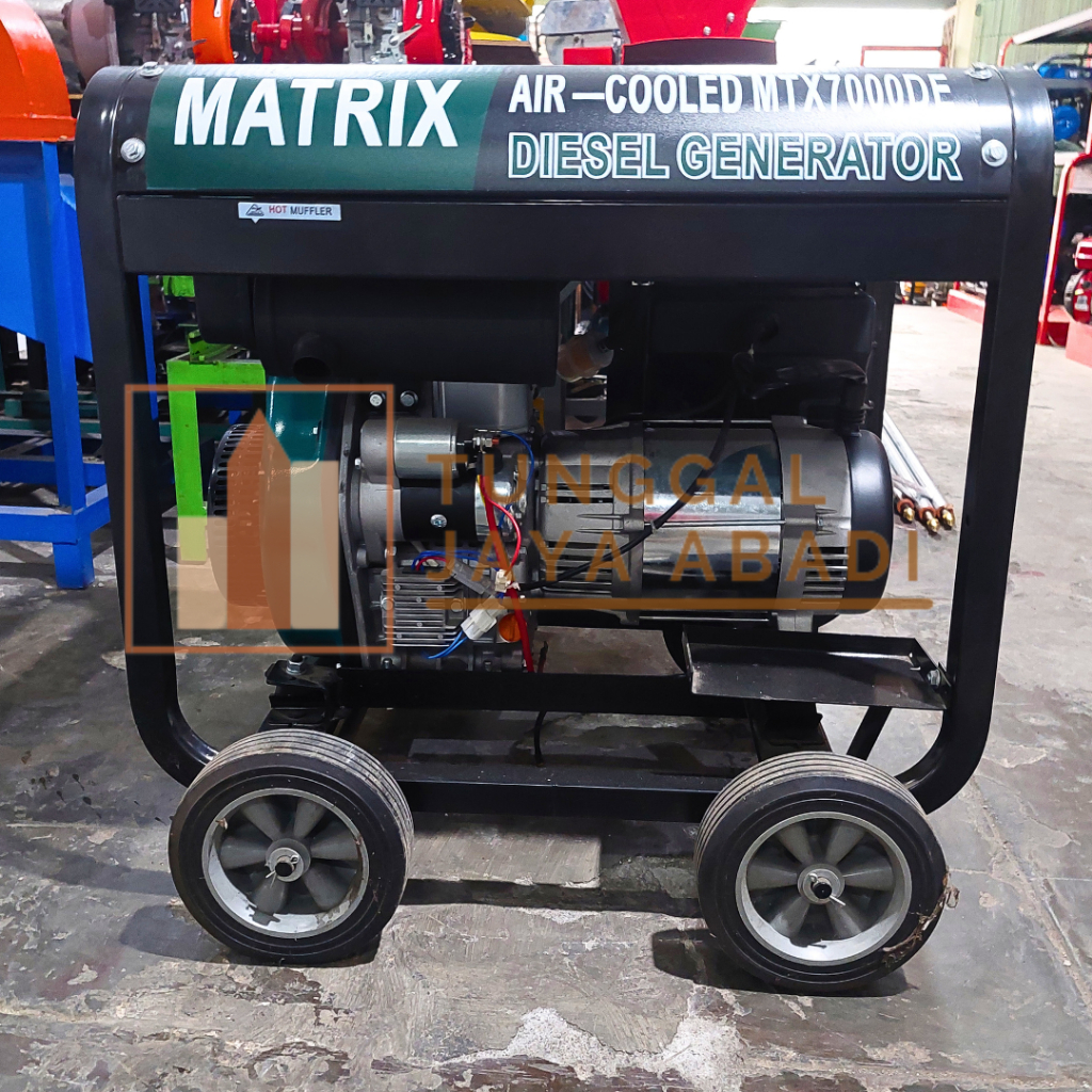 Genset Open Diesel/Solar Matrix MTX7000DE - 5000 Watt