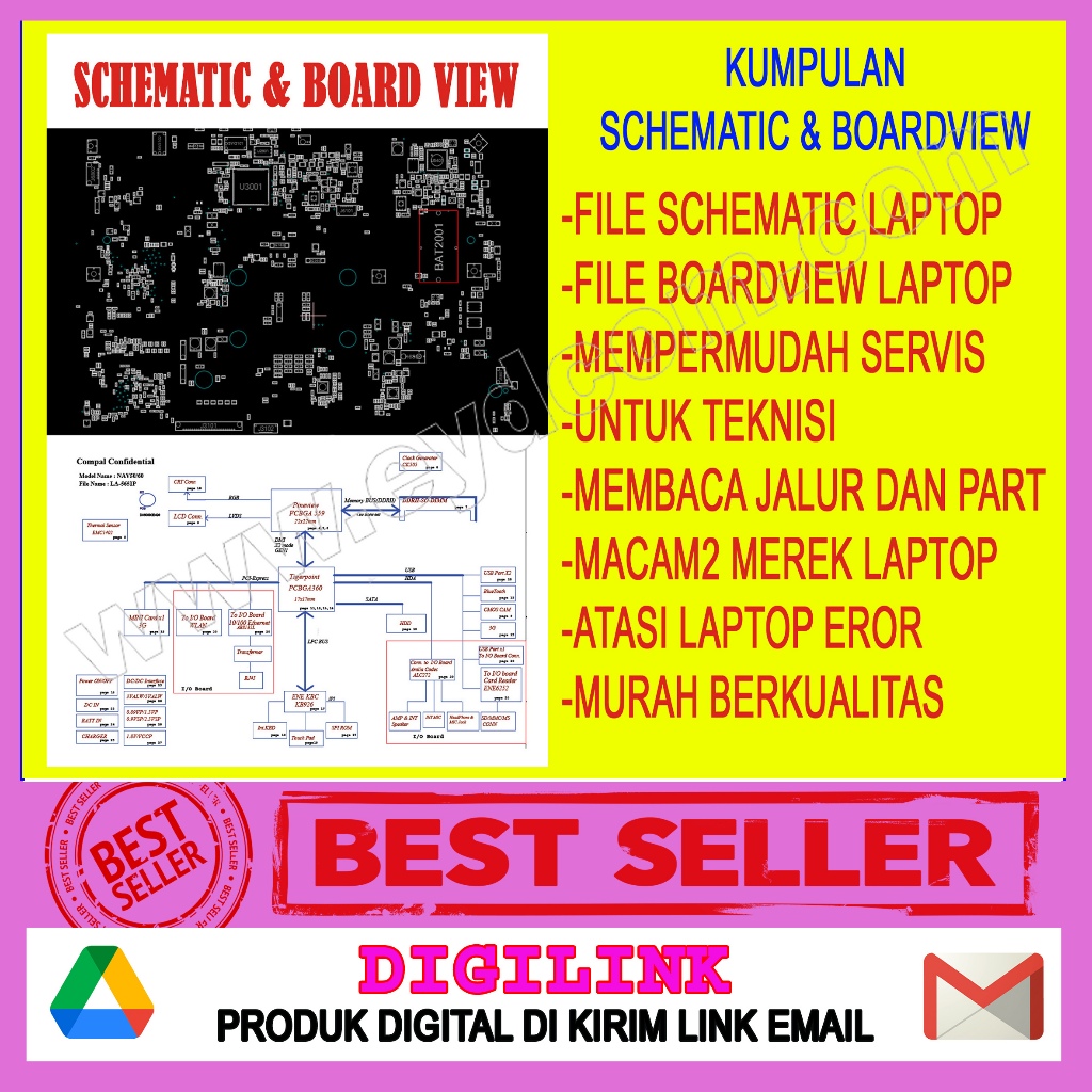 SCHEMATIC DAN BOARDVIEW LAPTOP PREMIUM KUMPULAN RIBUAN SKEMA MEREK DAN TIPE LEKTOP UNTUK TEKNISI