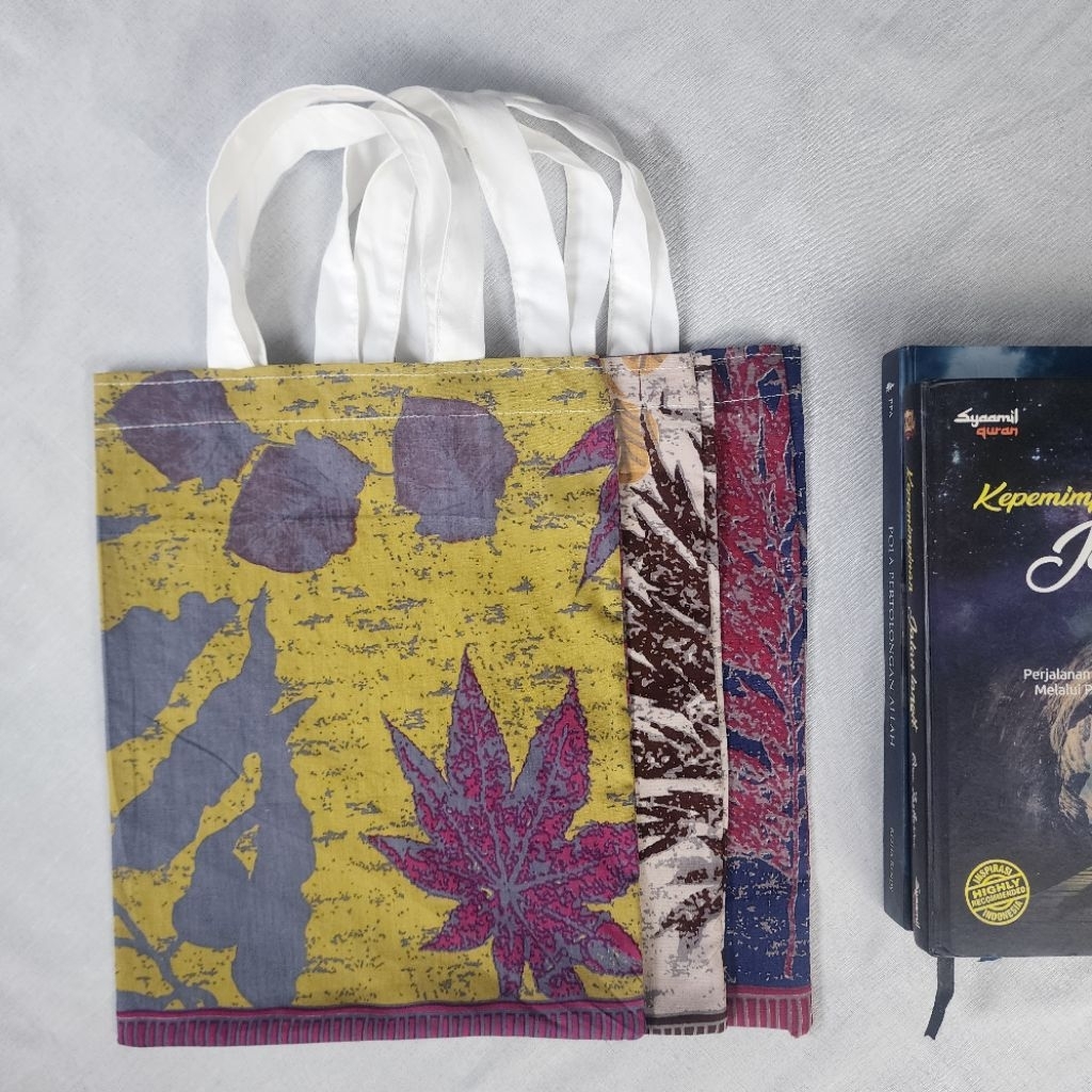 Tas Totebag Batik Kain Perca Etnik Tenteng / jinjing Tas Oleh oleh Souvenir pernikahan / hadiah