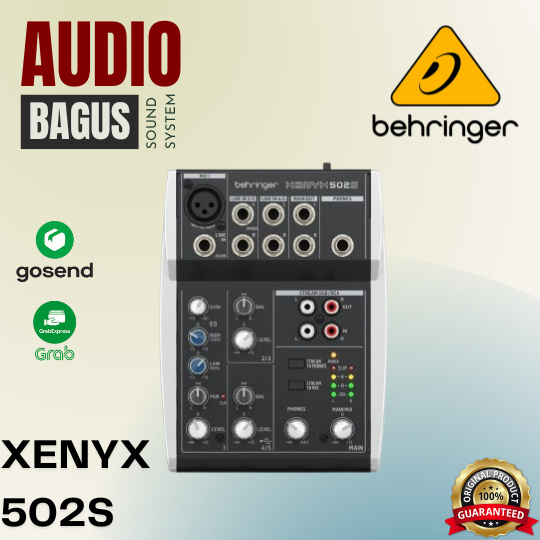 BEHRINGER XENYX 502S Mixer Audio Analog XENYX 502 S ORIGINAL