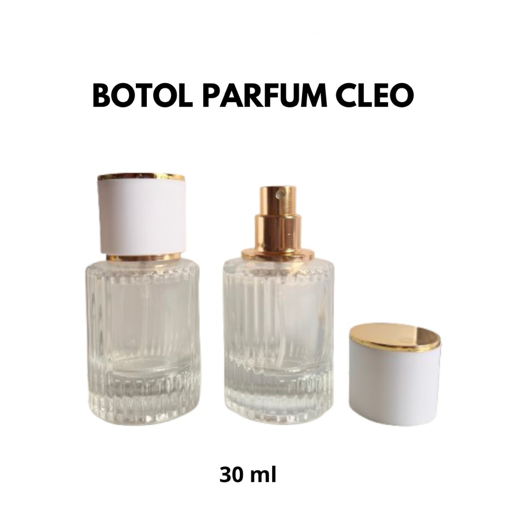 Botol Parfum Cleo Putih 30 ml Drat