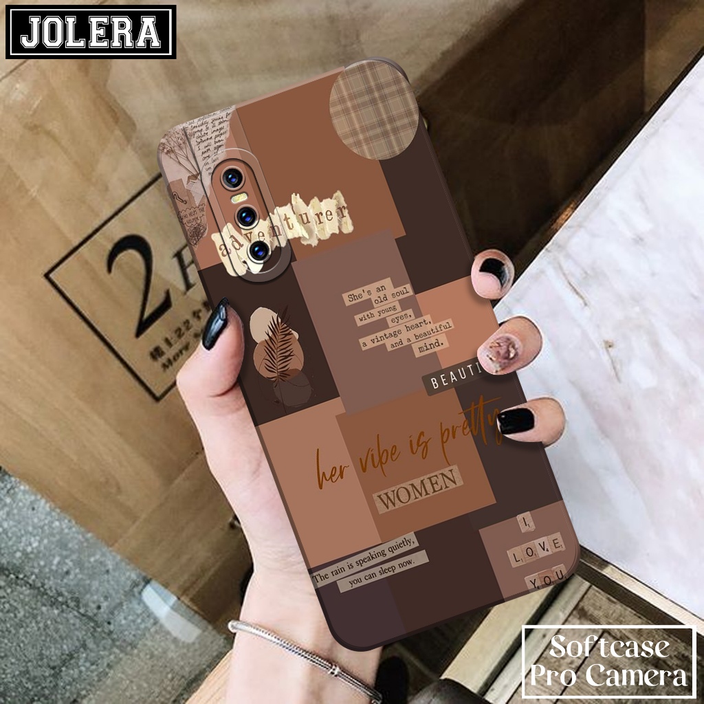 Softcase Procamera Vivo V15 Pro - Motif Lucu - Vivo V15 Pro Terbaru - Casing Handphone - Pelindung H