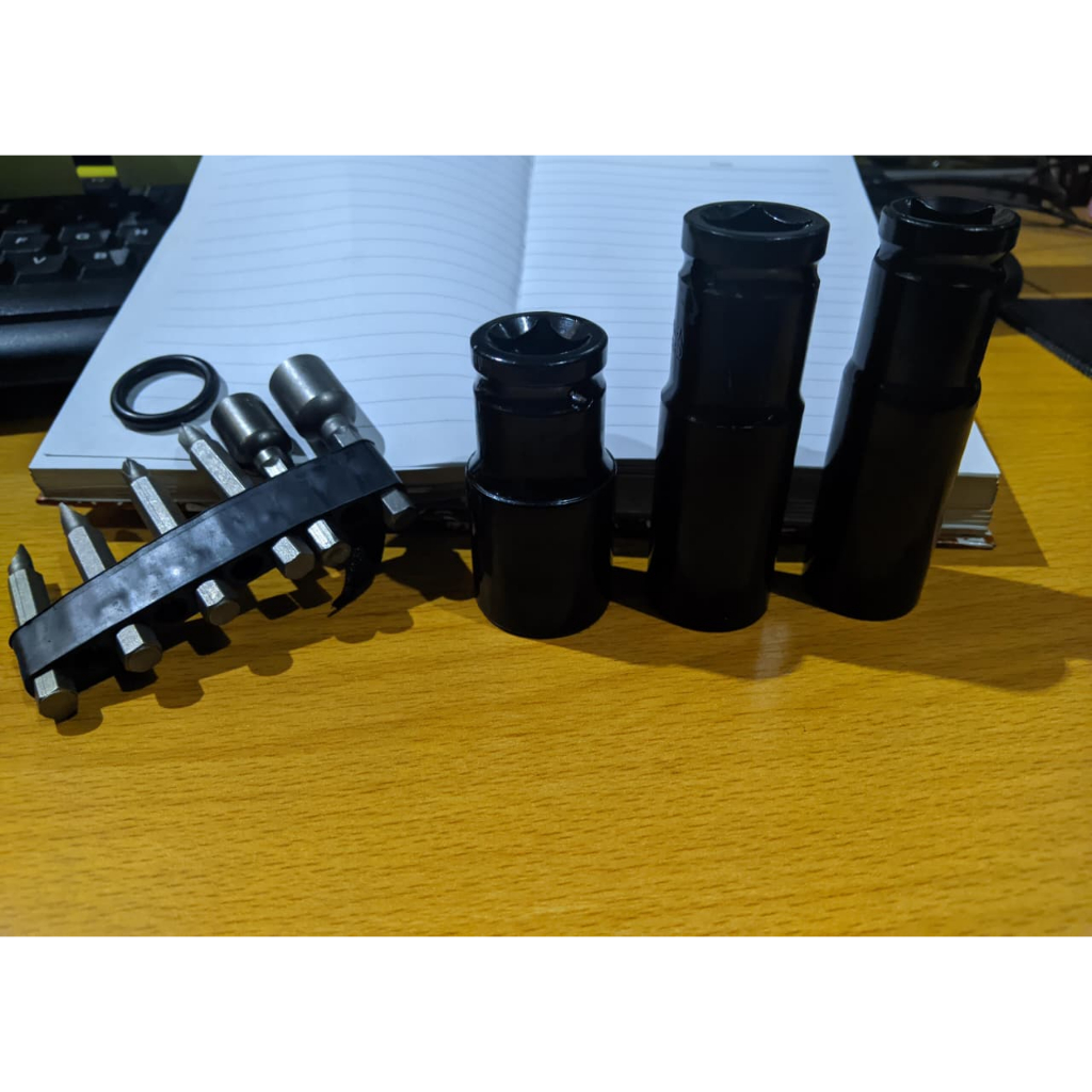 MATA BOR IMPACT DRILL MESIN BOR Part Kunci Shock Impact Wrench JLD 48S Set TATA Cordless lmpact Wren