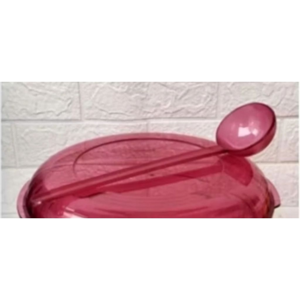 Centong crytal watercolor (WTC) Pink Magenta Tupperware