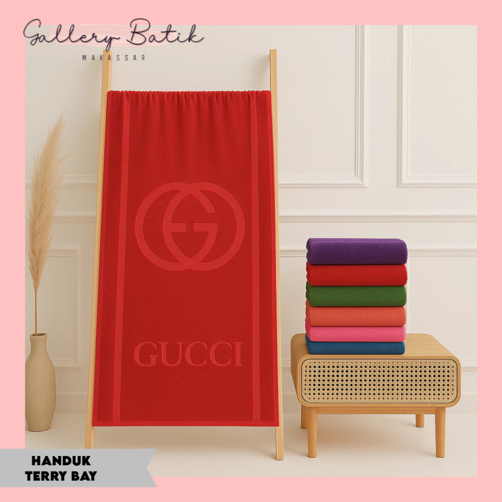 HANDUK DEWASA 90X150 EMBOS LEMBUT / HANDUK JUMBO TERMURAH MAKASSAR [[Gallery Batik Makassar]]