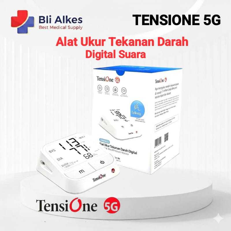 TensiOne 5G Tensimeter Digital Suara OneMed