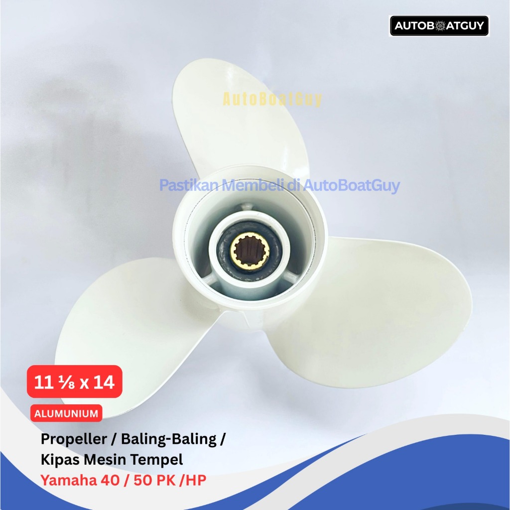 Propeller / Baling-Baling / Kipas Mesin Tempel Yamaha 40 / 50 PK /HP
