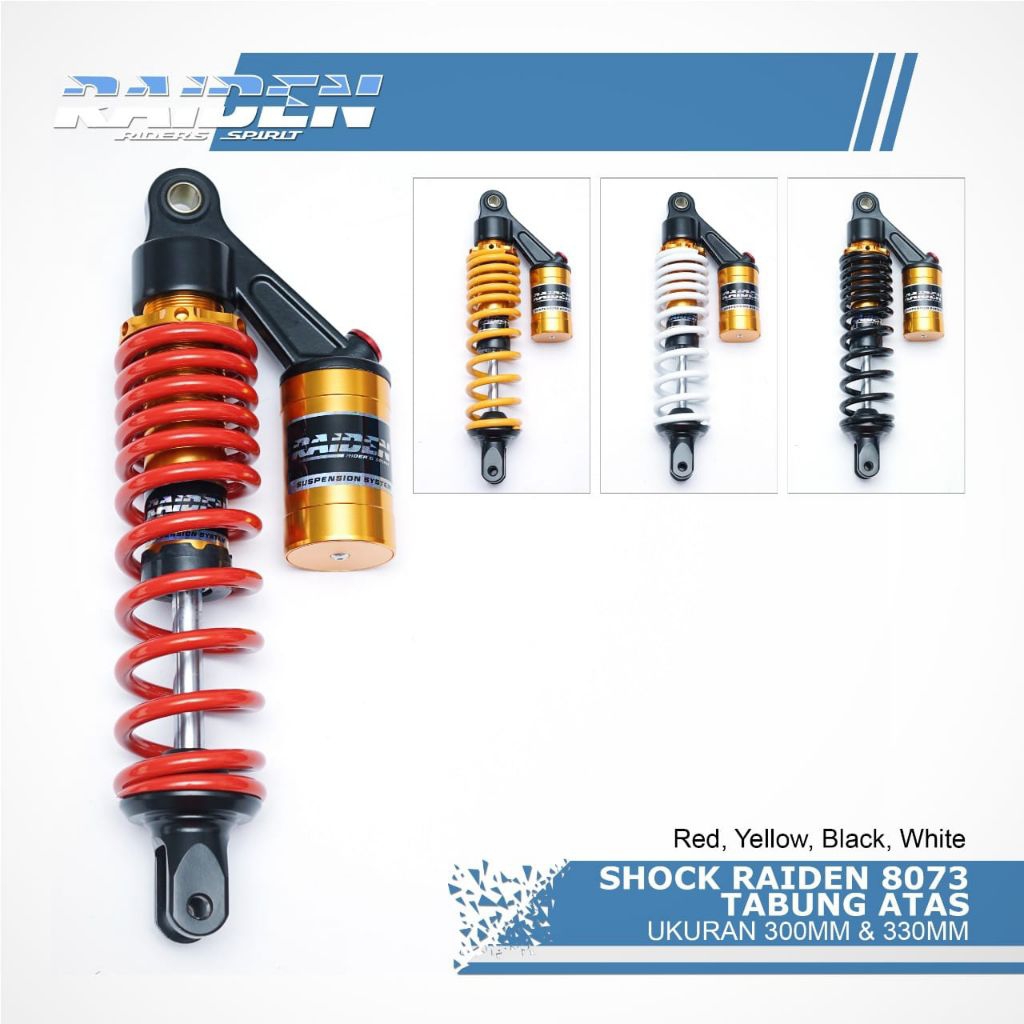 Shock Skok Belakang Raiden Variasi Tabung Atas Mio 310mm