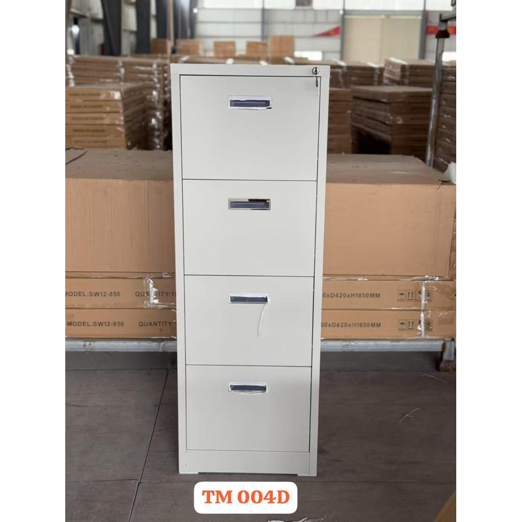 Laci Kabinet Plat Besi 4 Tingkat