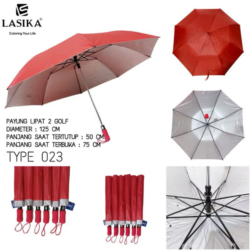 payung golf lipat 2 otomatis,payung bagus lasika,lasika payung santai