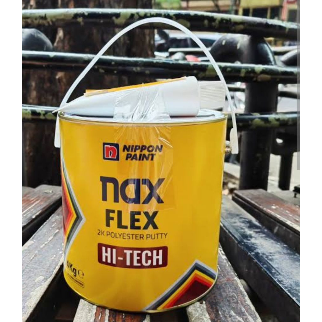 Dempul Nippon nax flax HI-TACH dempul Mobil Motor Galon