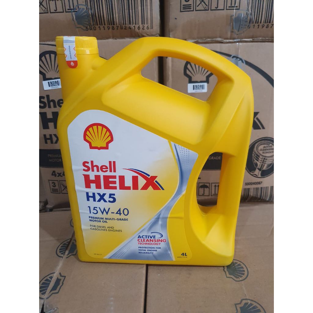 SHELL HELIX HX5 4 LITER 15W-40