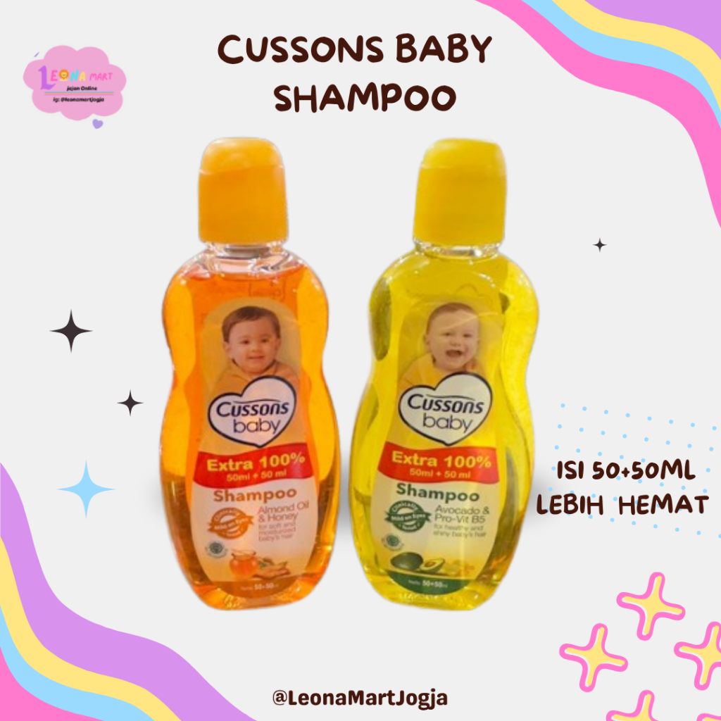 Cussons Baby Shampoo 50ml + 50ml | cussons baby shampoo 50+50