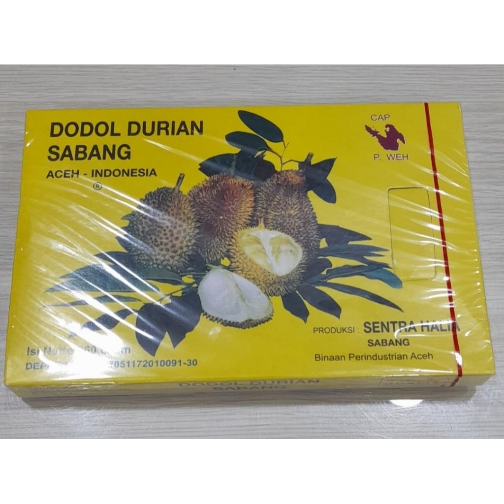dodol sabang rasa durian khas aceh