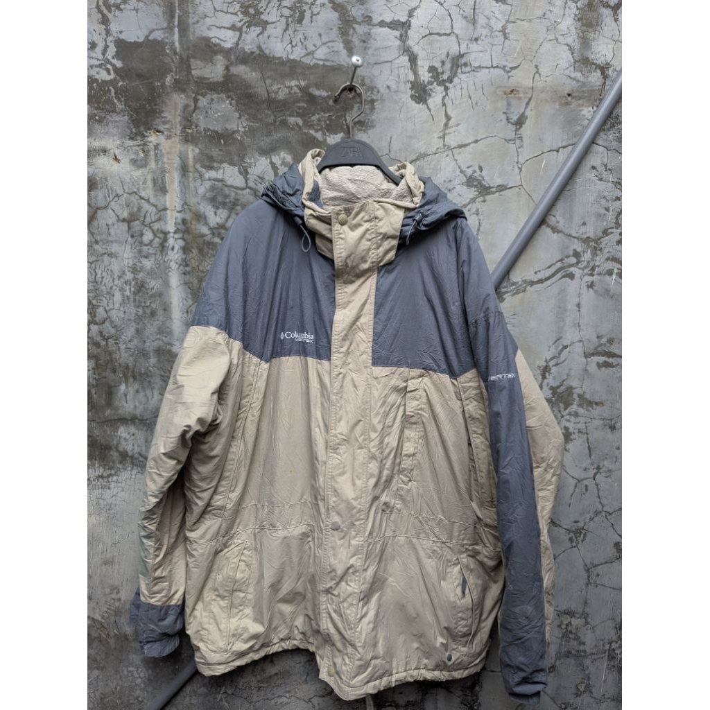 jacket outdoor tebal brand Columbia vertex original second mulus