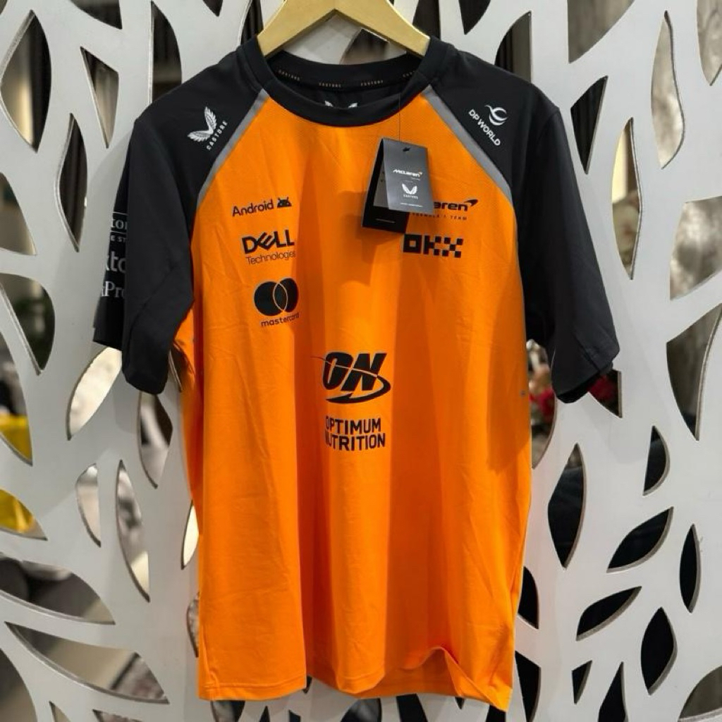 [BNWT] Baju Kaos Papaya Mclaren F1 Team-Tshirt 2025