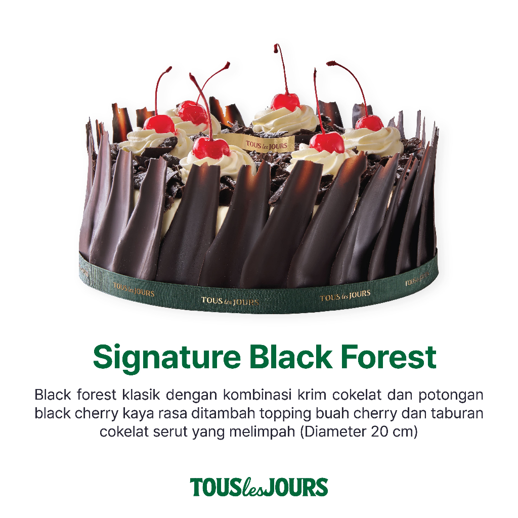 TOUS les JOURS - Signature Black Forest Cake