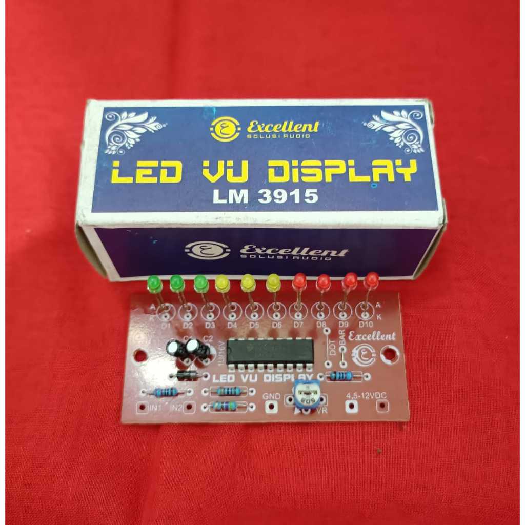 LED VU DISPLAY LM 3915 EXCELLENT atau LED VU DISPLAY