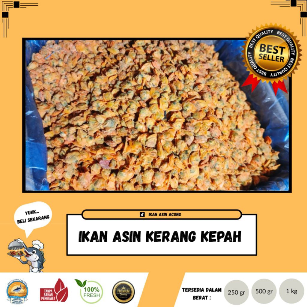 Ikan Asin Kerang Kepah