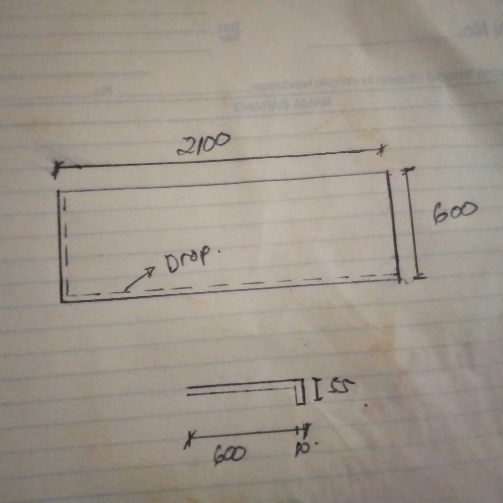 Top Table Solid surface, Makassar