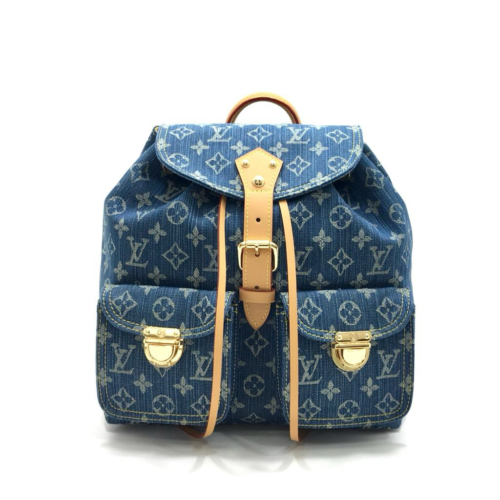 LV Denim Backpack HQ