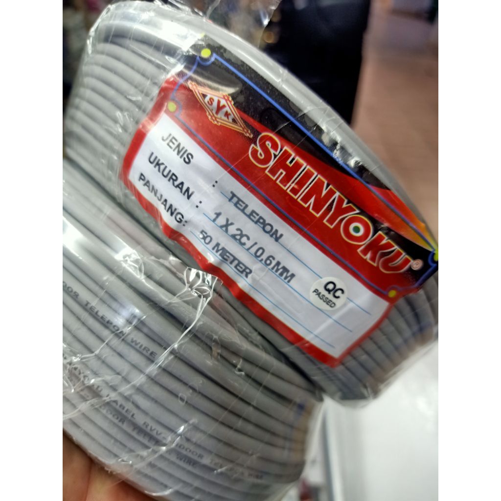 Kabel telepon Shinyoku 50meter