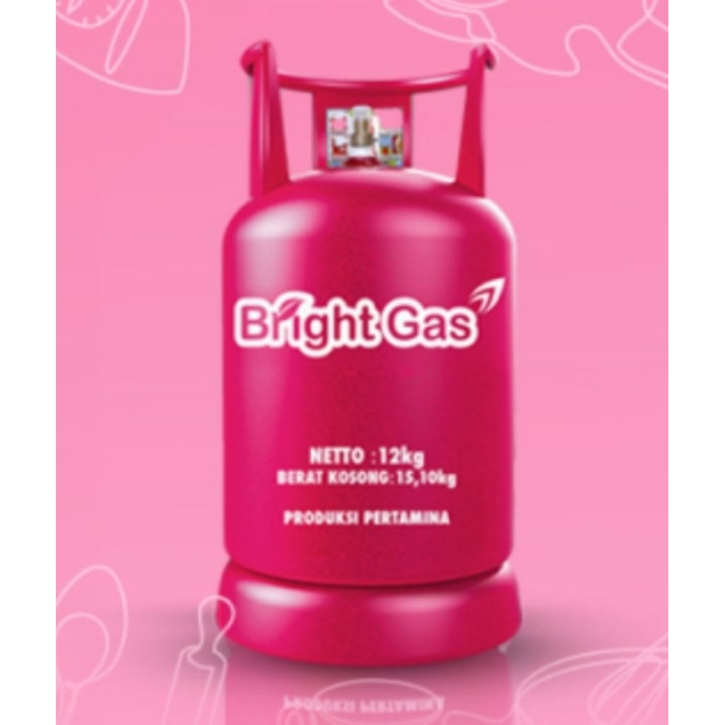 Bright Gas 12Kg Tabung + Isi