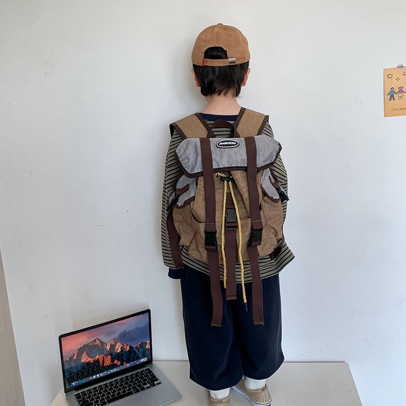 Tas Ransel Anak TK SD Praktis Outdoor Travel Sekolah/ Tas Gunung Hiking Climbing Travelling Backpack