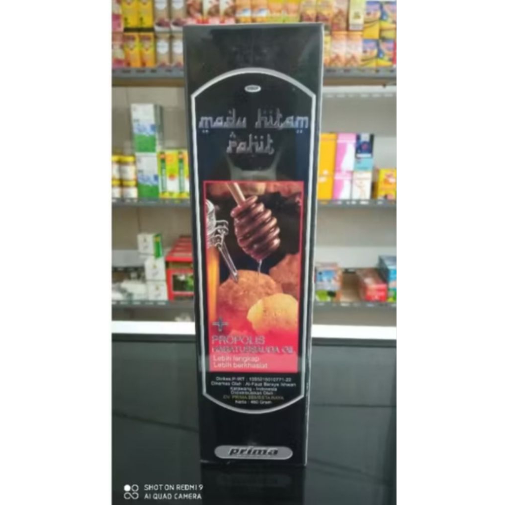 Madu Hitam Pahit Al Fauz Prima Herbal plus Propolis dan Habbatusauda