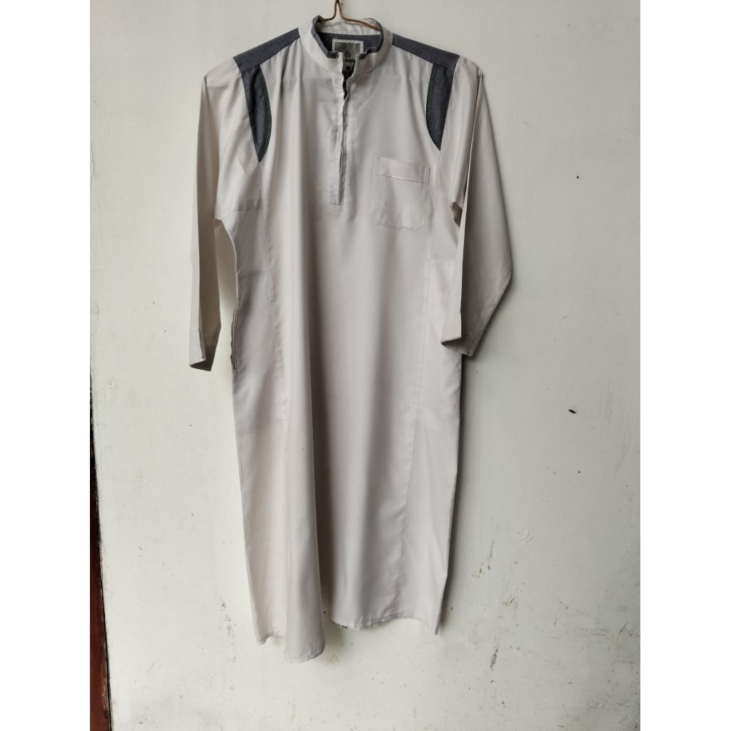 Gamis putih anak laki size L 10-12 preloved