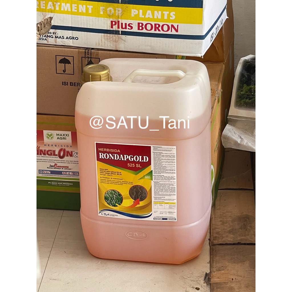 Herbisida Sistemik Glifosat RondapGold 20 Liter