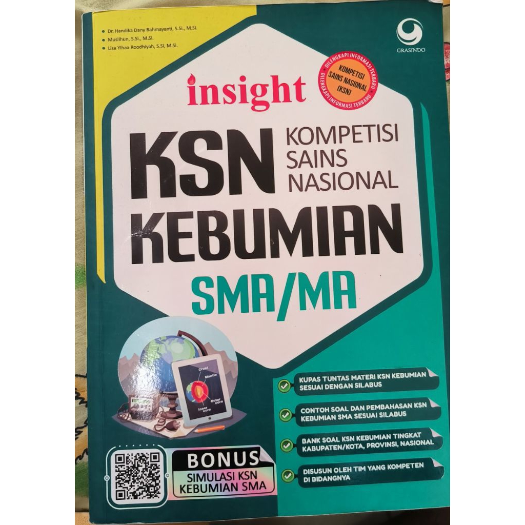 preloved buku OSN/KSN Kebumian