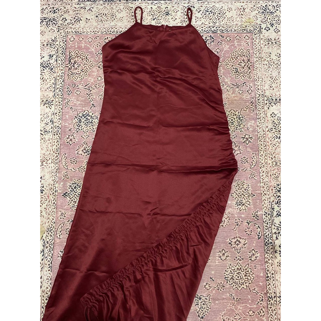 DRESS MERAH ZISALLECTION